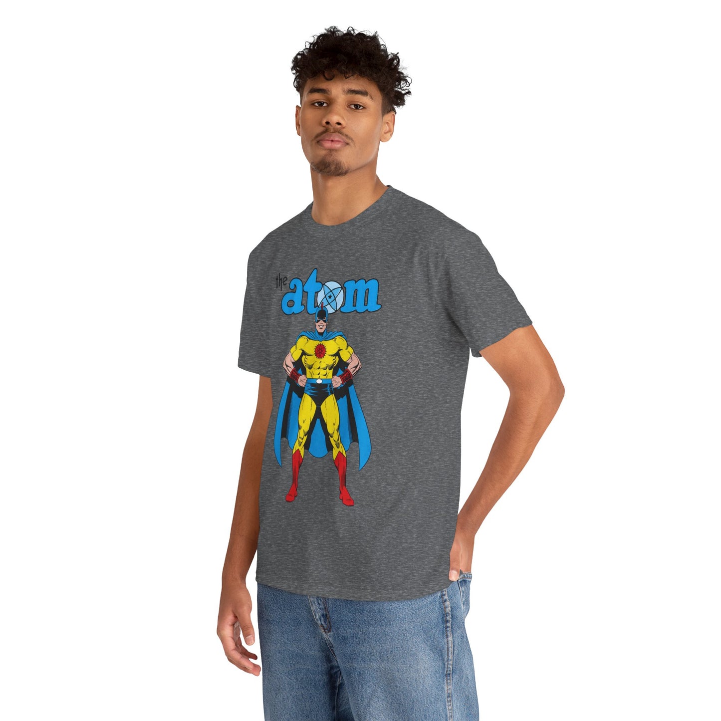 Golden Age Atom T-Shirt - Al Pratt, Justice Society of America (JSA) Member - DC Comics