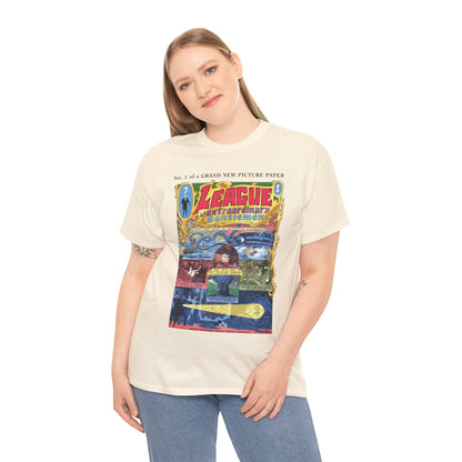 League of Extraordinary Gentlemen T-Shirt - Kevin O'Neill Art - Mina Murray, Captain Nemo, Allan Quatermain, Dr. Jekyll, & The Invisible Man - Alan Moore Story - DC Comics