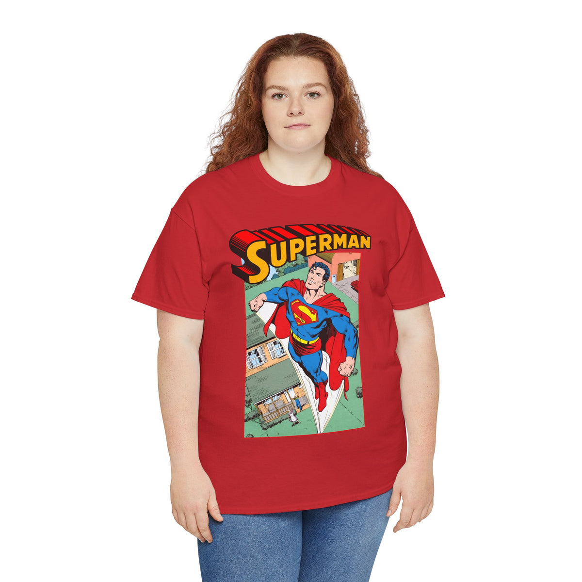 Superman T-Shirt - John Byrne Art - Man of Steel, Smallville - DC Comics