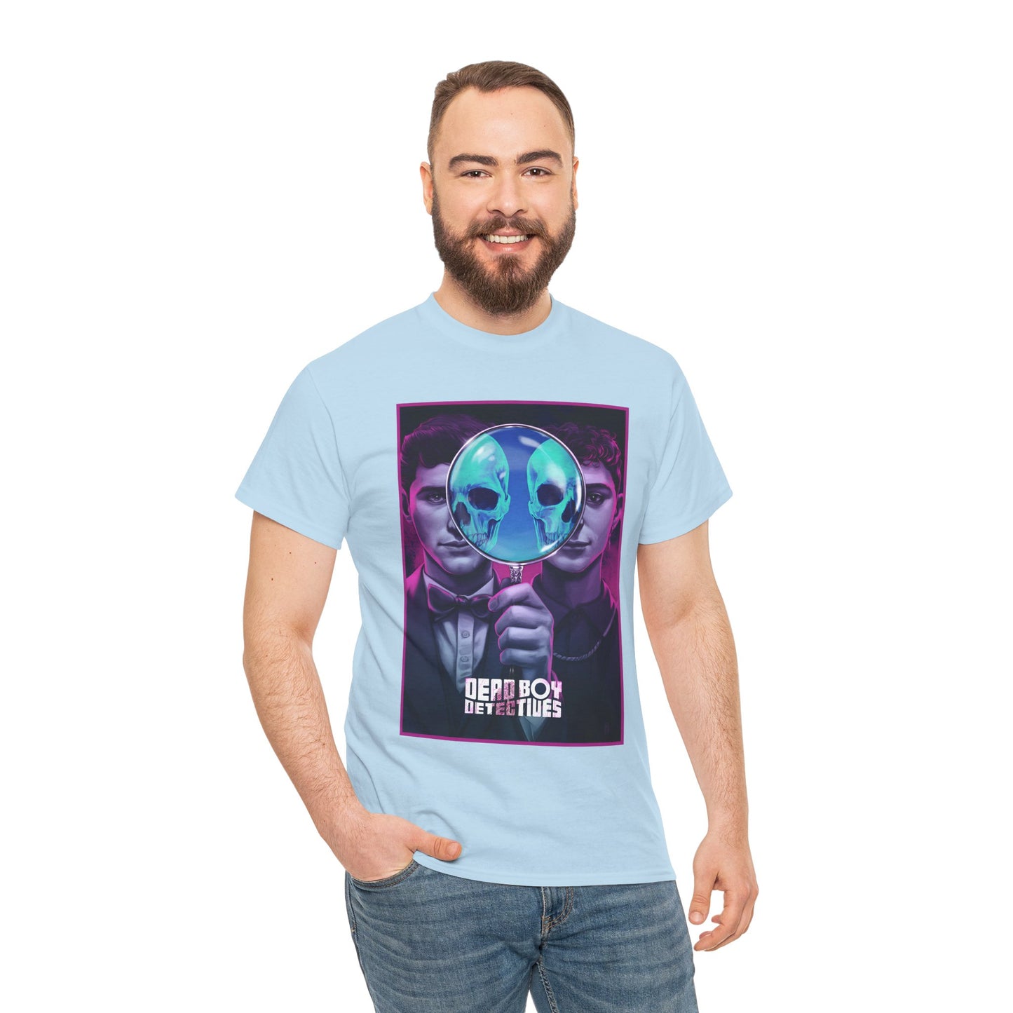 Deadboy Detectives T-Shirt - Sandman Spin-Off, Vertigo Comics - Netflix Series - George Rexstrew & Jayden Revri