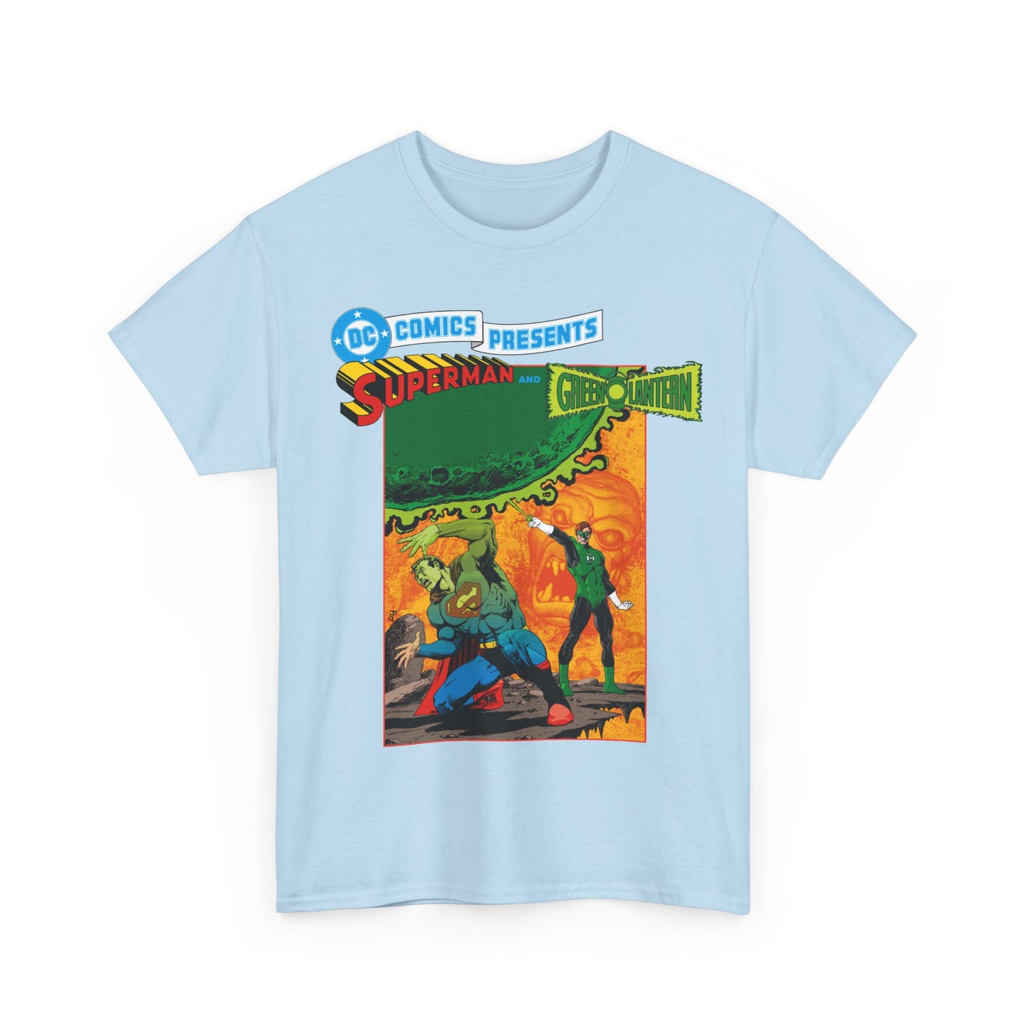 DC Comics Presents #26 T-Shirt - Jim Starlin Art - Superman & Green Lantern Team-Up - DC Comics