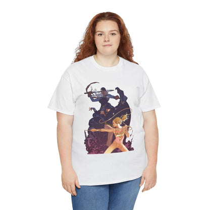 Raven, Wonder Girl, Ravager T-Shirt - Adam Hughes Art - Teen Titans #88 Variant Cover - DC Comics