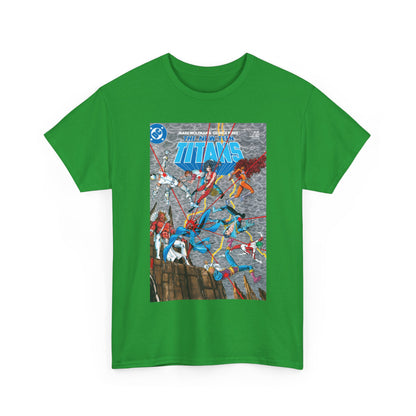 New Teen Titans T-Shirt - George Perez Art - Trigon the Terrible - DC Comics
