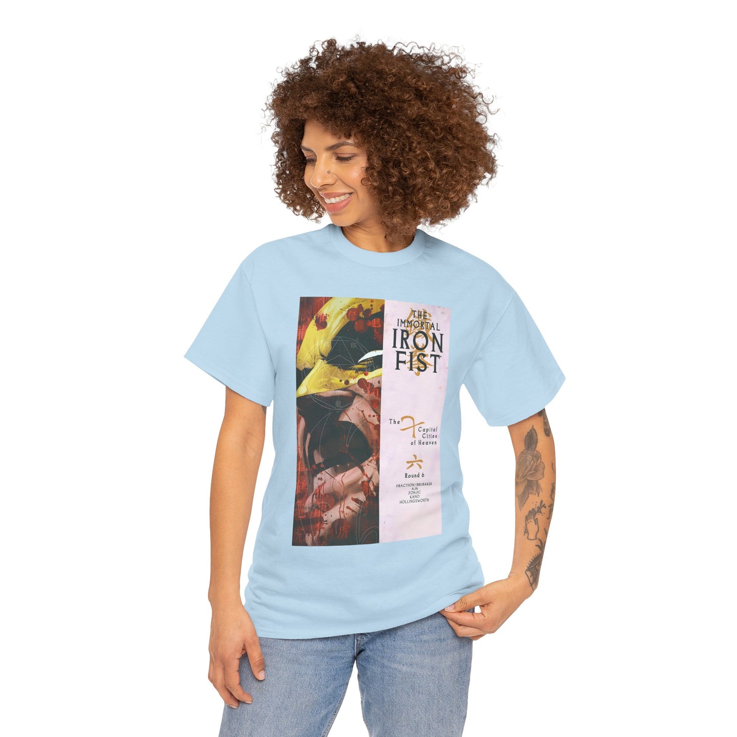 Immortal Iron Fist #13 T-Shirt - Kaare Andrews Art - Marvel Comics