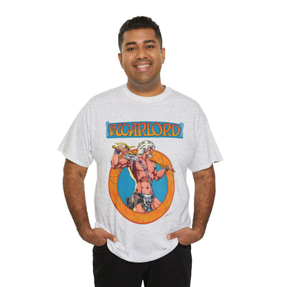 Warlord T-Shirt - Mike Grell Art - Skartaris - Travis Morgan - DC Comics 1970s Sword & Sorcery Series
