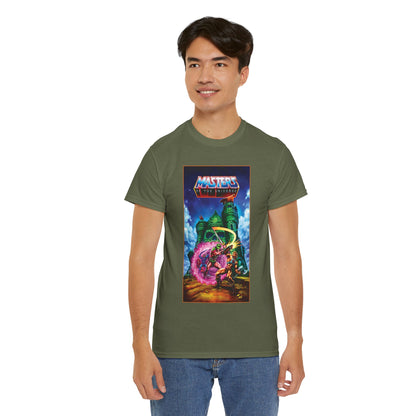 Masters of the Universe T-Shirt- He-Man Vs Tri-Klops, Skeletor and Beast Man - New 2026 Movie with Nicholas Galitzine