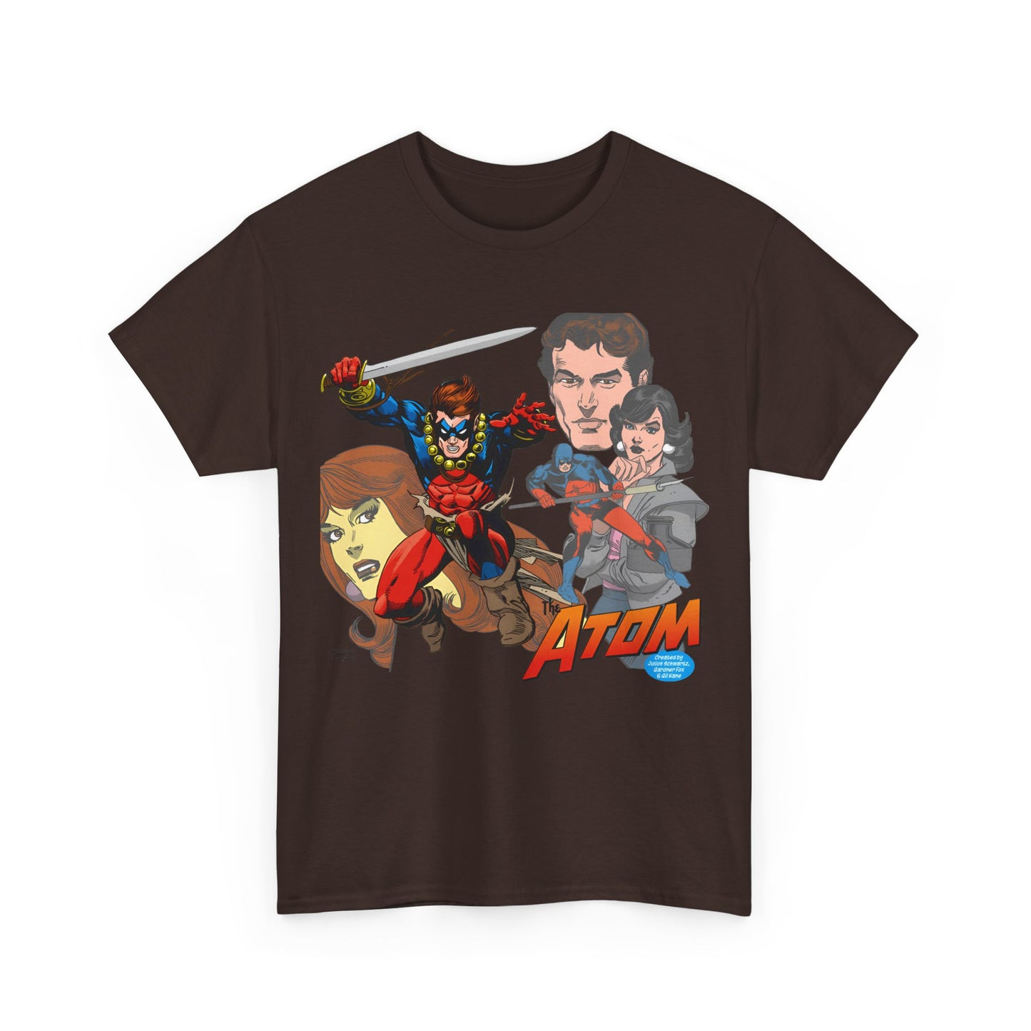 Atom T-Shirt - Gil Kane Art - Who's Who Image - Ray Palmer, JLA Member - Silver Age Hero - DC Comics