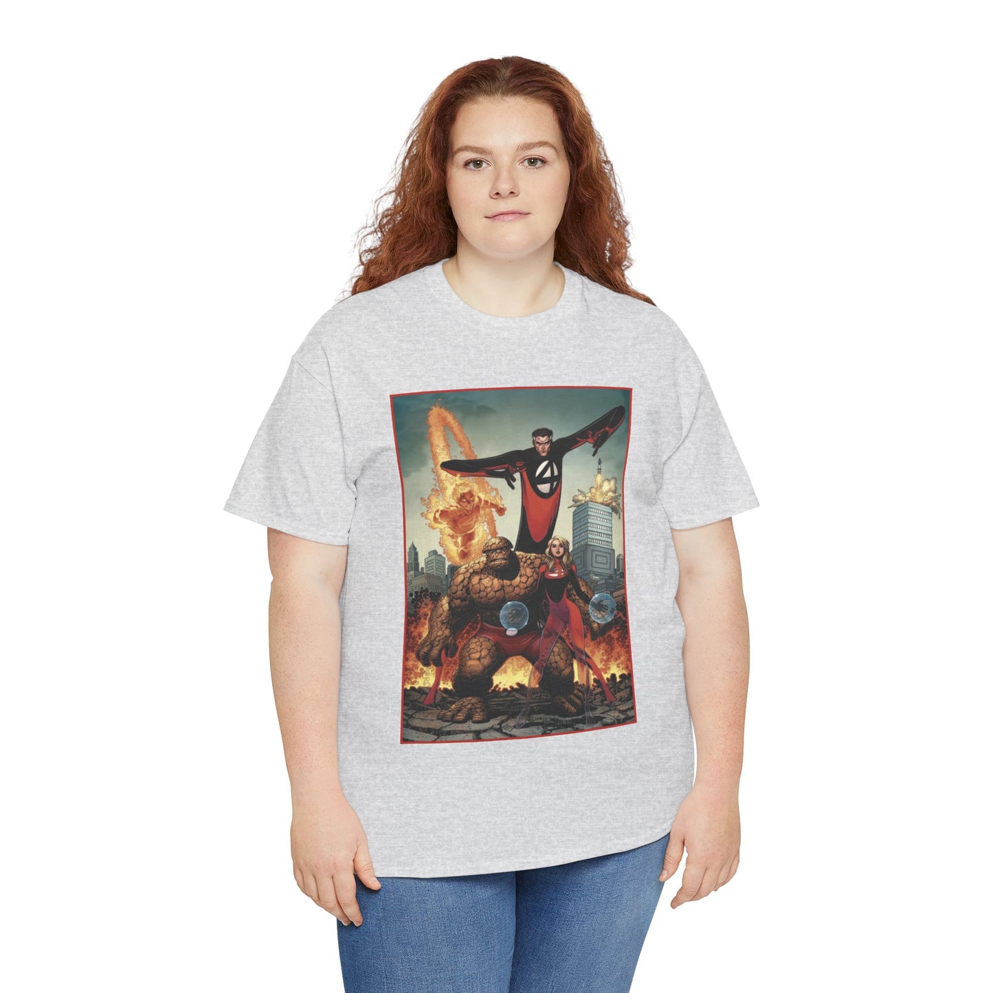 Fantastic Four T-Shirt - Arthur Adams Art - Marvel Comics