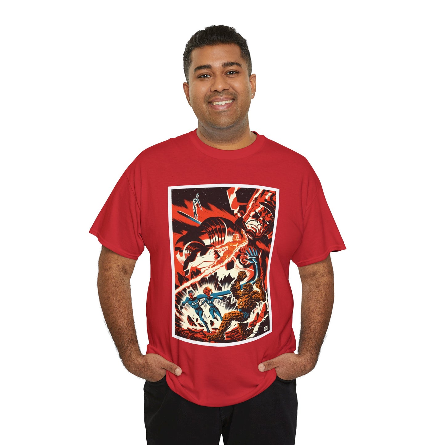 Fantastic Four T-Shirt - Michael Cho Art - Marvel Comics