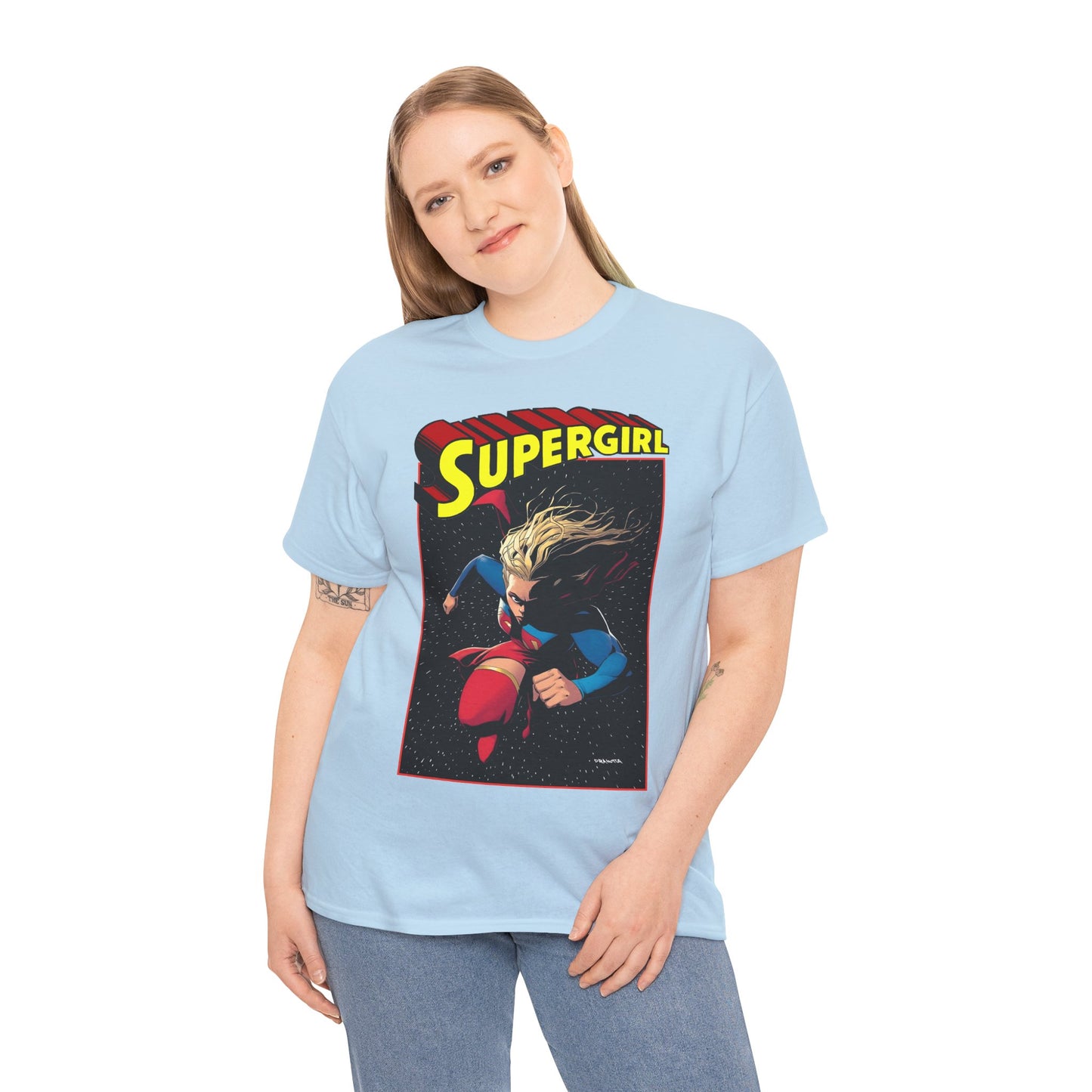 Supergirl T-Shirt - Nick Dragotta Art - Upcoming Summer 2026 Movie with Milly Alcock - DC Comics