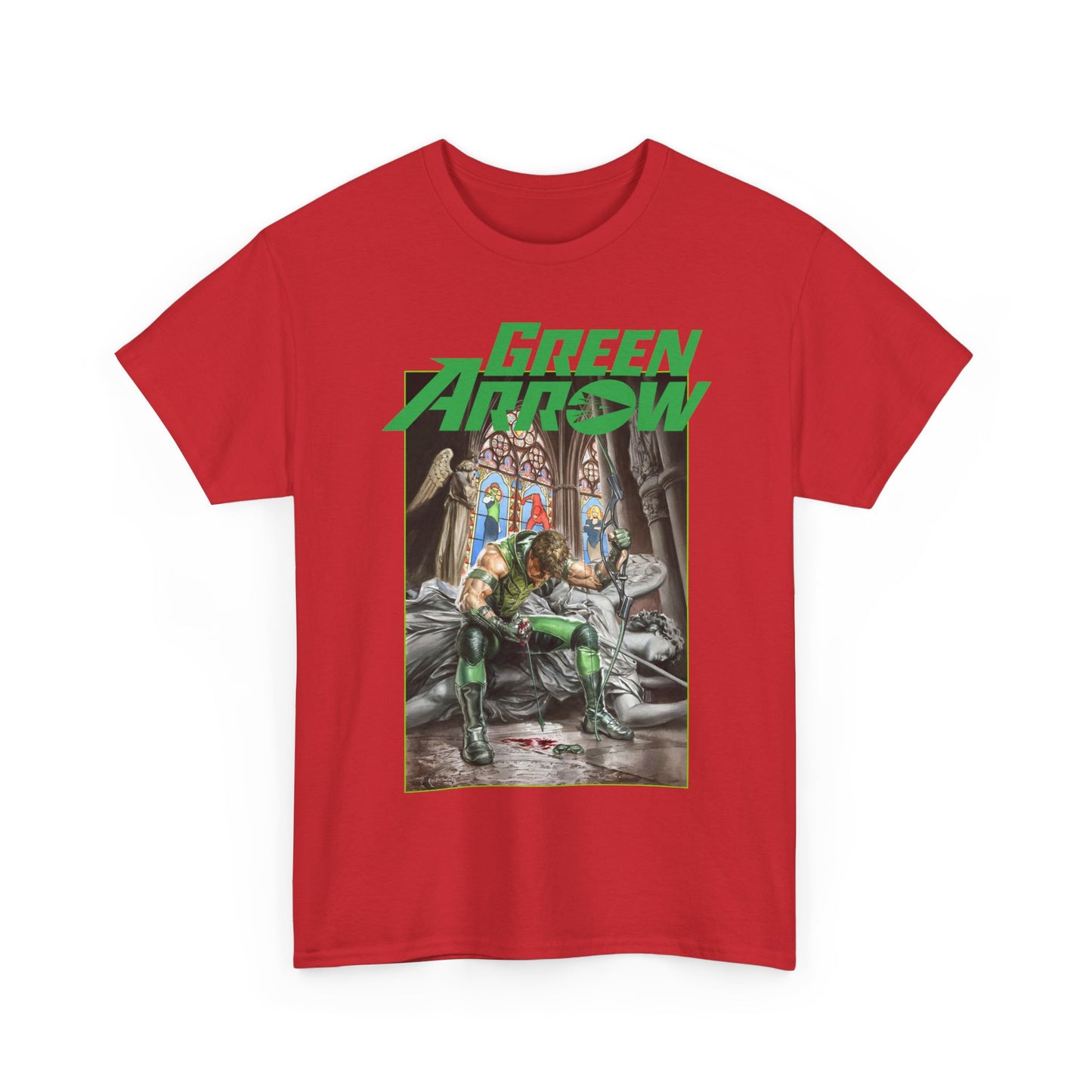 Green Arrow T-Shirt - Mauro Cascioli Art - DC Comics