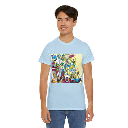 Who's Who in the DC Universe T-Shirt - George Perez Art - Black Lightning, Black Orchid - #3 Cover Art - DC Comics