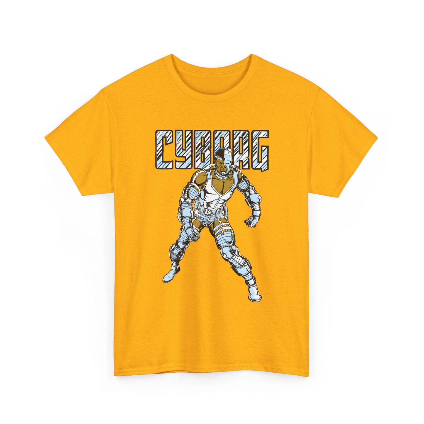 Cyborg T-Shirt - George Perez Art - New Teen Titans, Justice League - Victor Stone - DC Comics