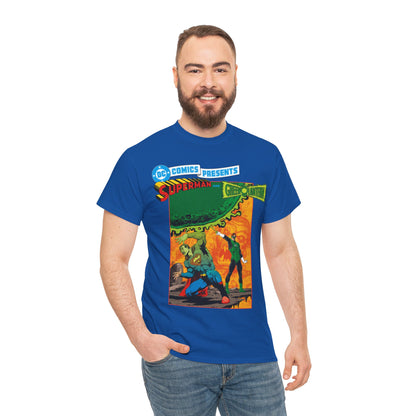DC Comics Presents #26 T-Shirt - Jim Starlin Art - Superman & Green Lantern Team-Up - DC Comics