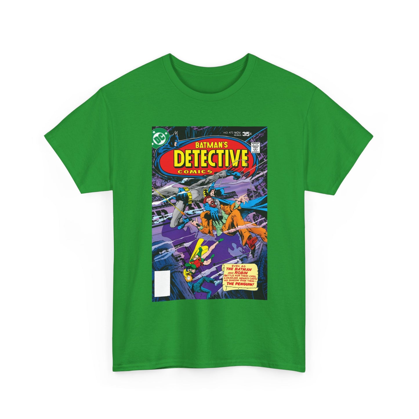Detective Comics #473 T-Shirt - Marshall Rogers Art - Robin Appearance - DC Comics