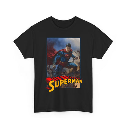 Superman T-Shirt - Lucio Parrillo Art - Man of Steel - DC Comics