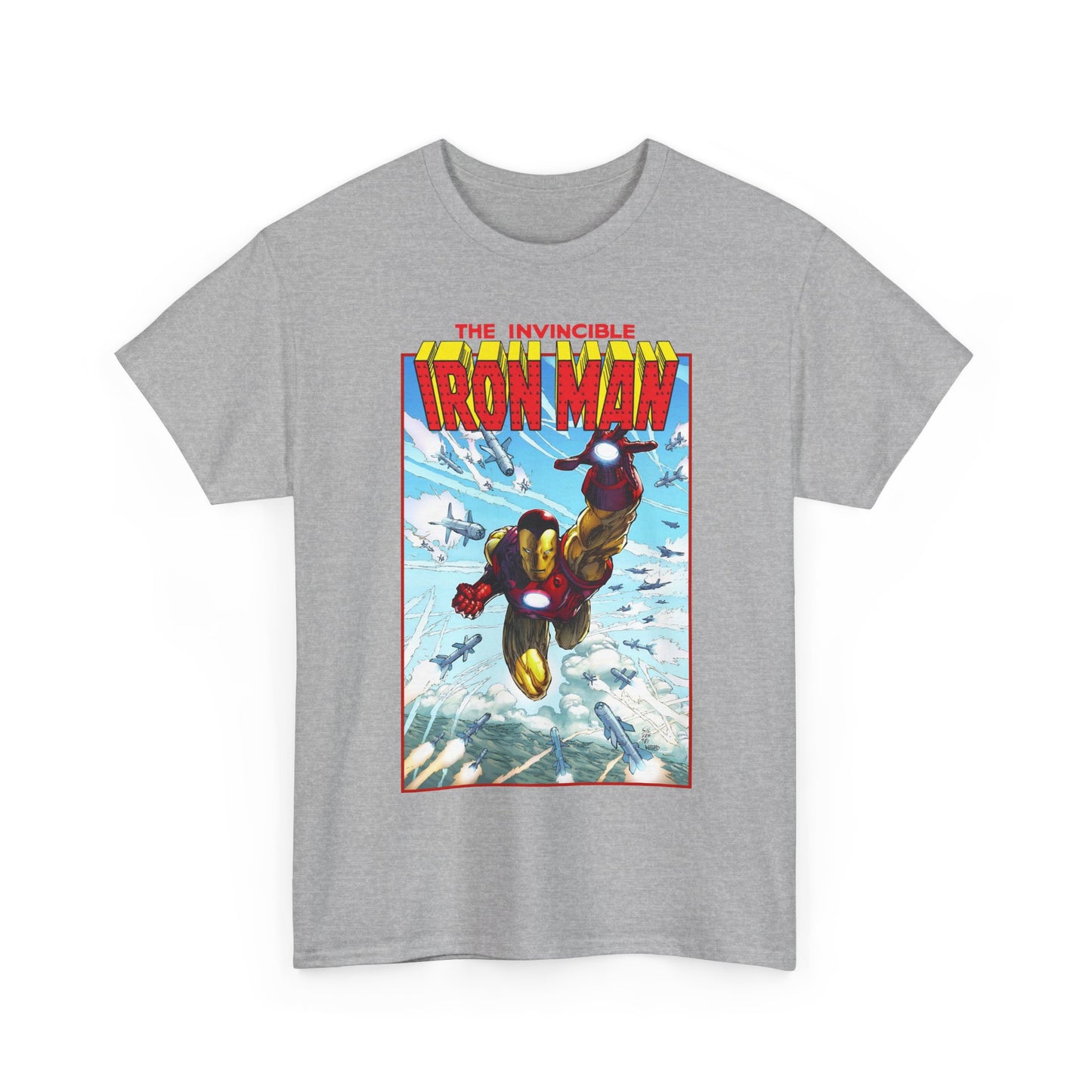 Iron Man T-Shirt - Marc Silvestri Art - Tony Stark Armor - Avengers Member & Leader - Marvel Comics