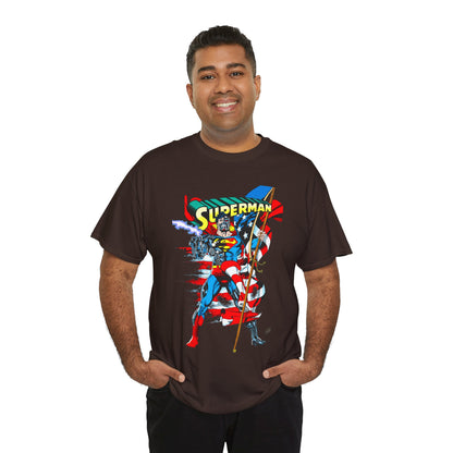 Cyborg Superman T-Shirt - Dan Jurgens Art - Reign of the Supermen Enemy - 1990s Storyline After the Death of Superman - DC Comics
