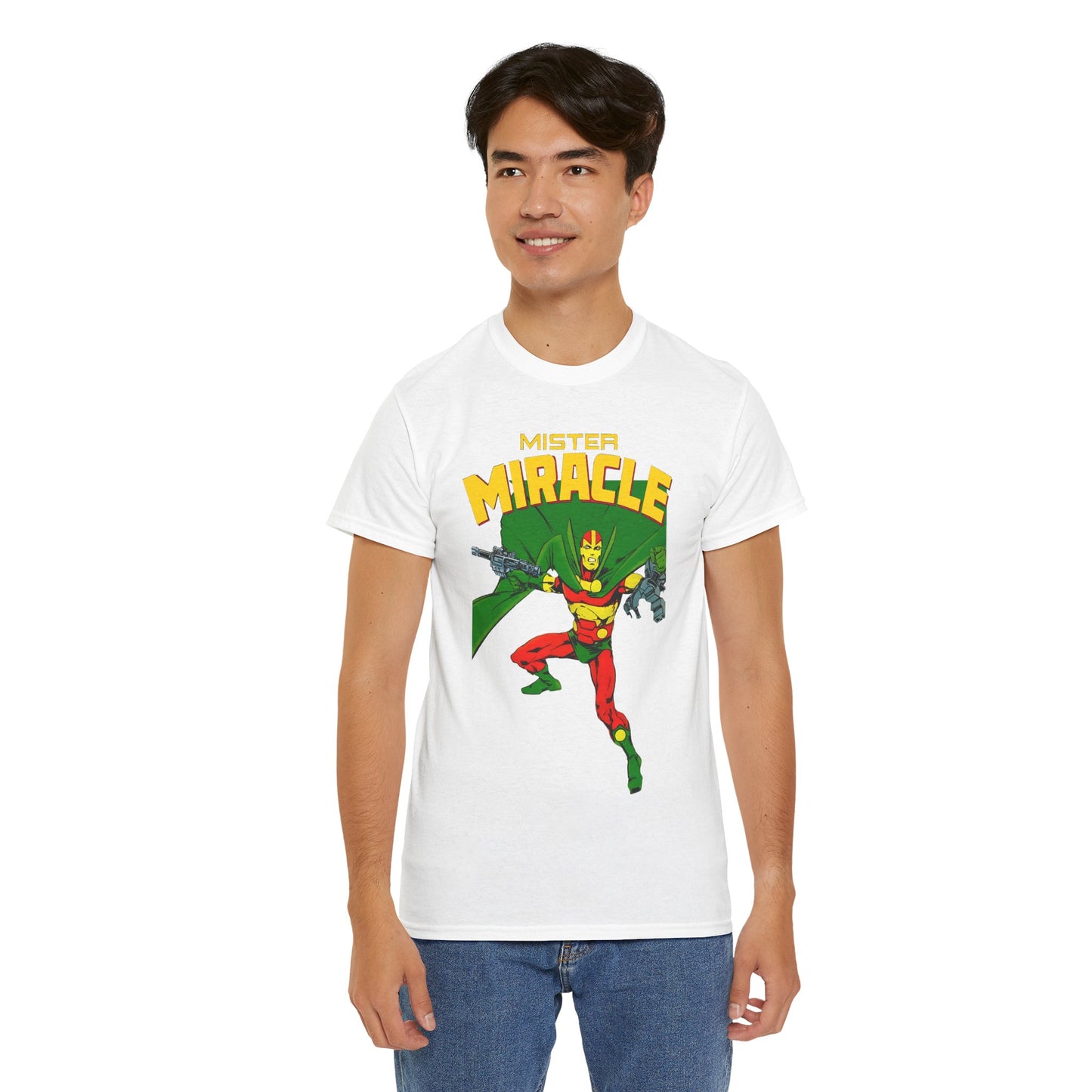 Mister Miracle T-Shirt - Marshall Rogers Art - Scott Free, Apokoplis, New Gods - DC Comics