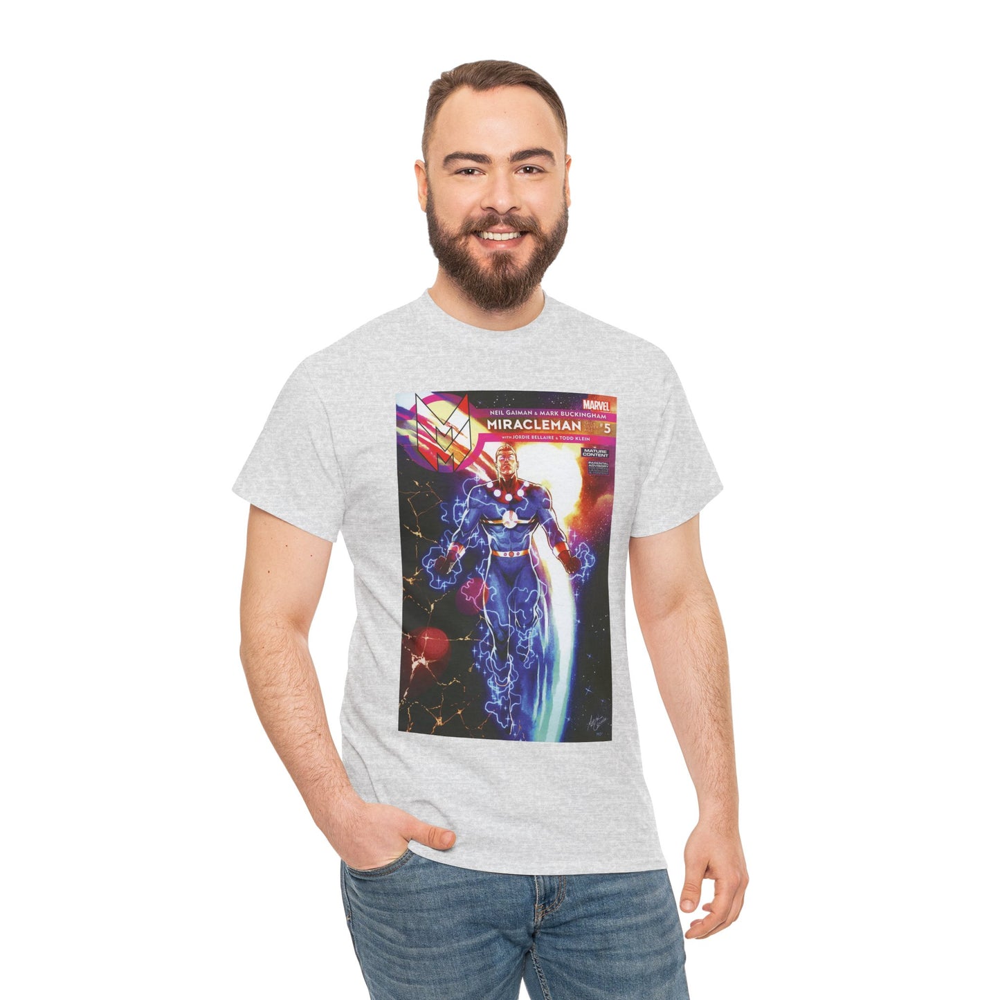 Miracleman #5 T-Shirt - Martin Coccolo Art - Marvel Comics