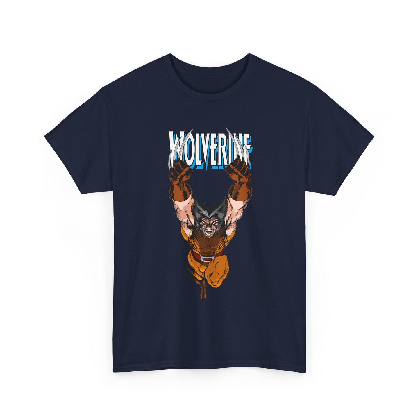 Wolverine T-Shirt - Jim Lee Art - X-Men Mutant, Member & Leader - Logan - Marvel Comics