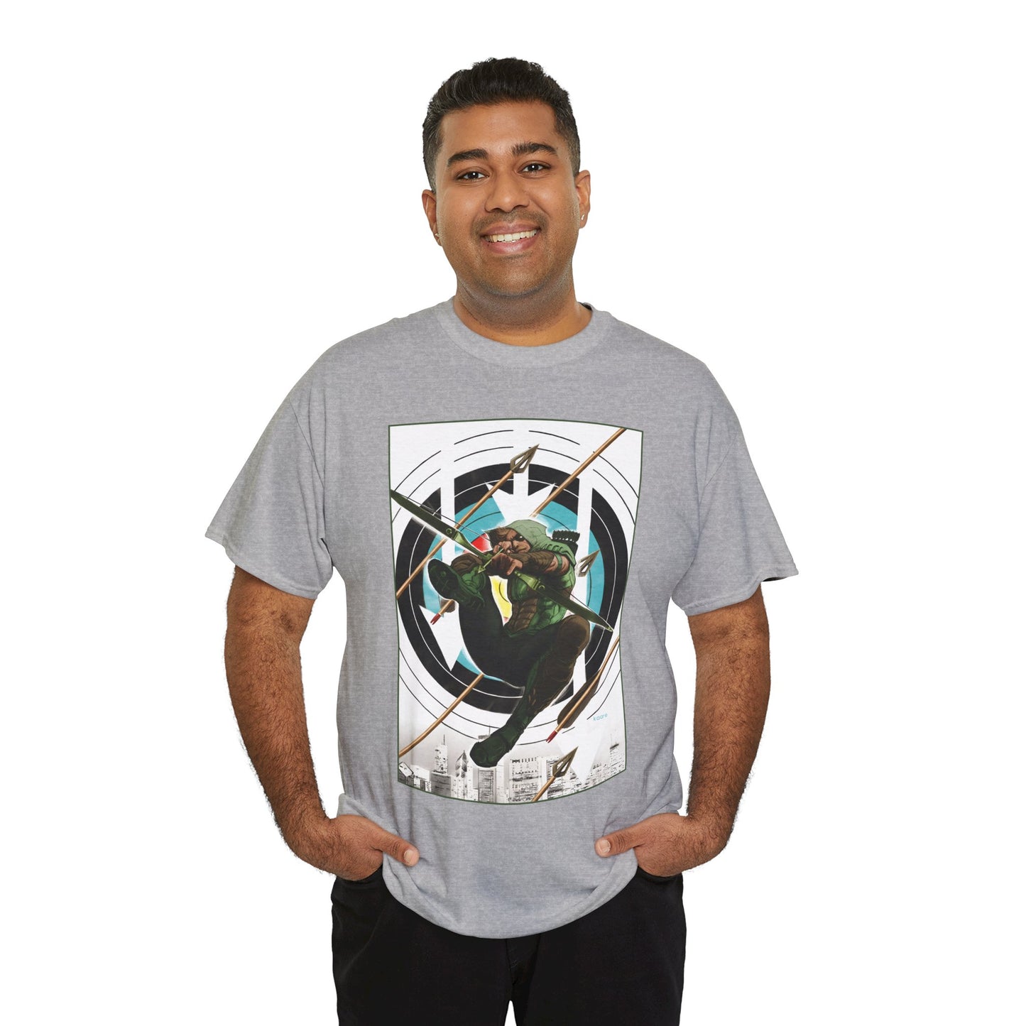 Green Arrow T-Shirt - Kaare Andrews Art - DC Comics
