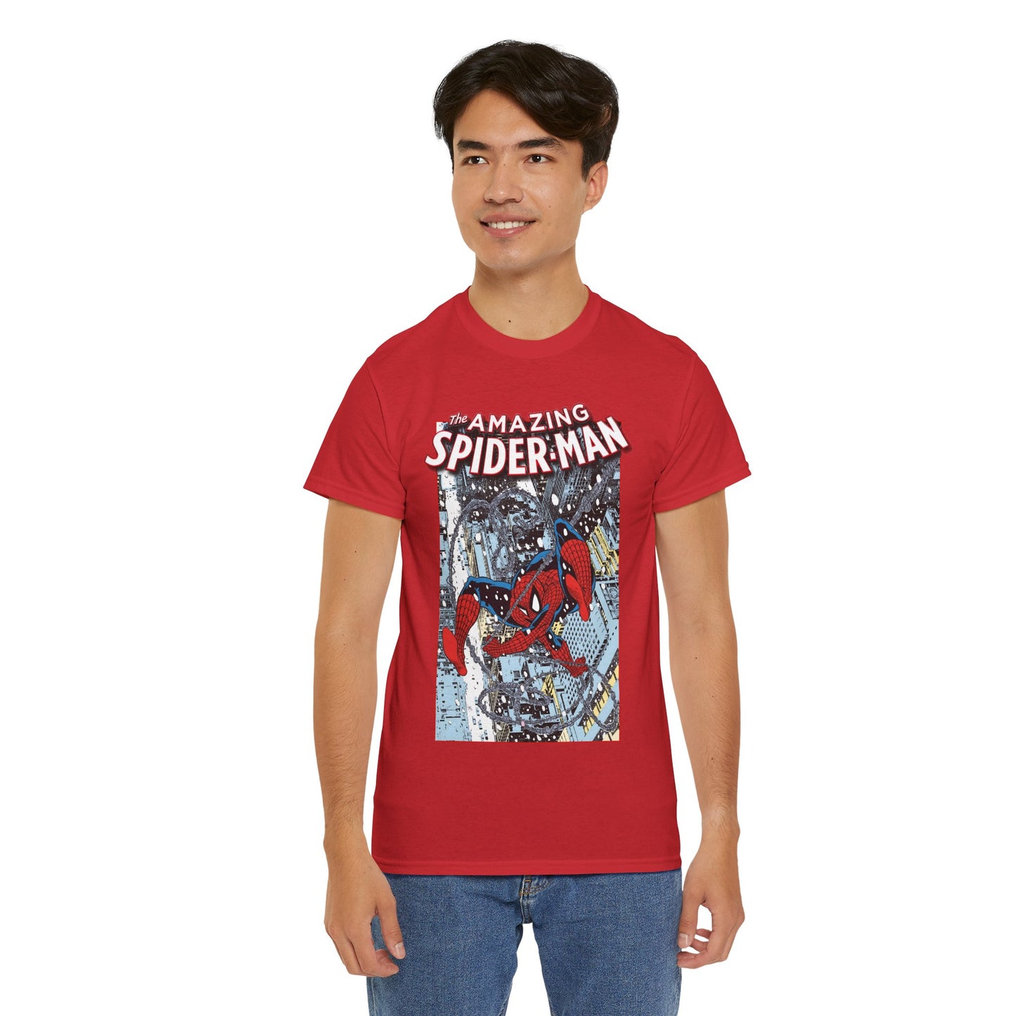 Amazing Spider-Man T-Shirt - Todd McFarlane Art - Peter Parker, Webslinger - Marvel Comics