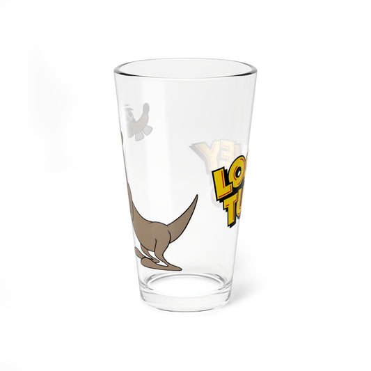 The Weasel Pint Glass, 16oz - Looney Tunes - Foghorn Leghorn Character - Plop Goes the Weasel! - 1950s WB Cartoon