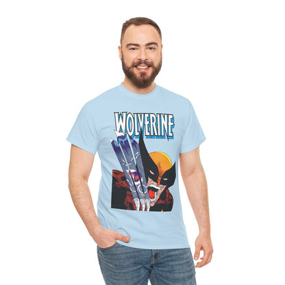 Wolverine T-Shirt - Amazing Todd McFarlane Art - Classic Image Vs Incredible Hulk - Marvel Comics - Logan