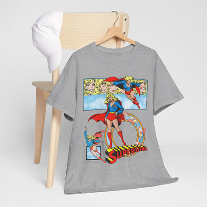 Supergirl T-Shirt - Krypton, Superman, Kara, Kandor - DC Comics - 1980s Art - Style Guide - Superman's Cousin
