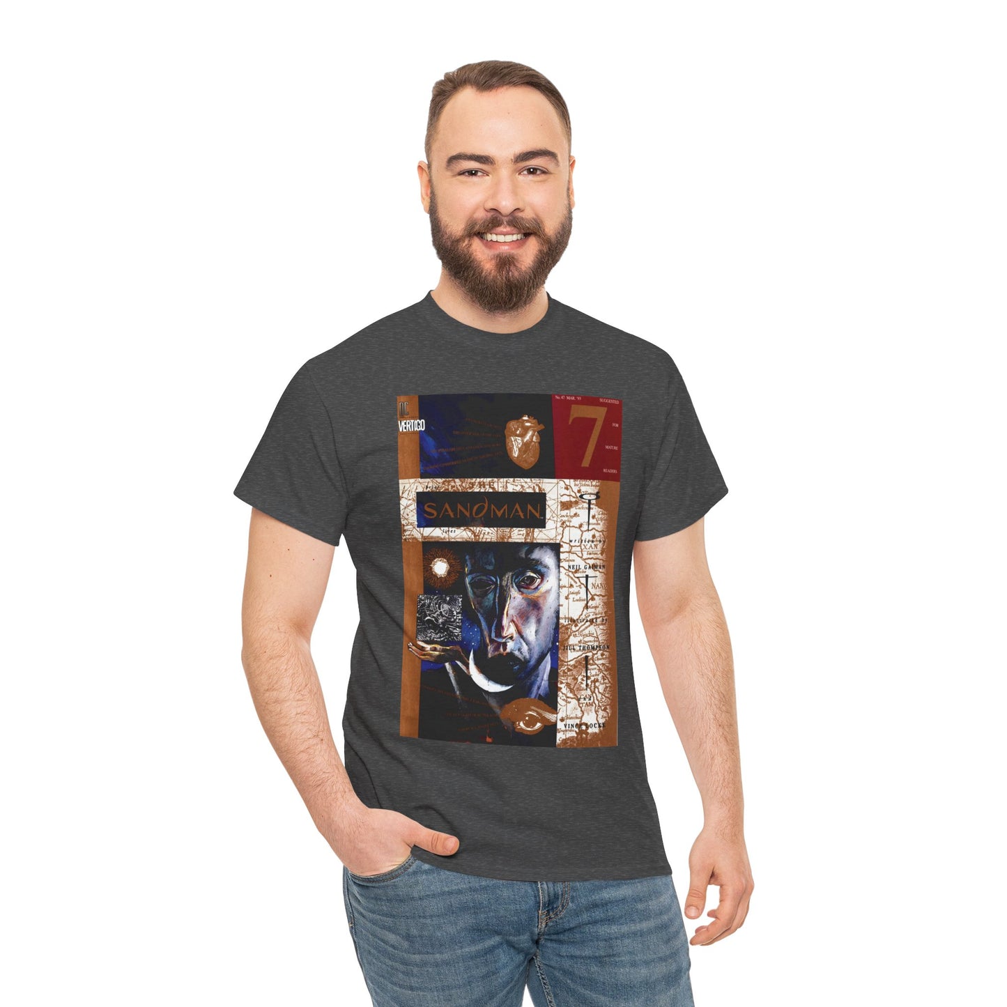 Sandman #47 T-Shirt - Dave McKean Art - DC/Vertigo Comics
