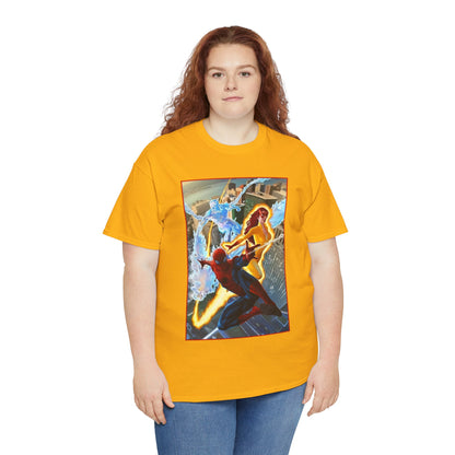 Spider-Man & His Amazing Friends T-Shirt - Firestar, Iceman - Marvel Comics