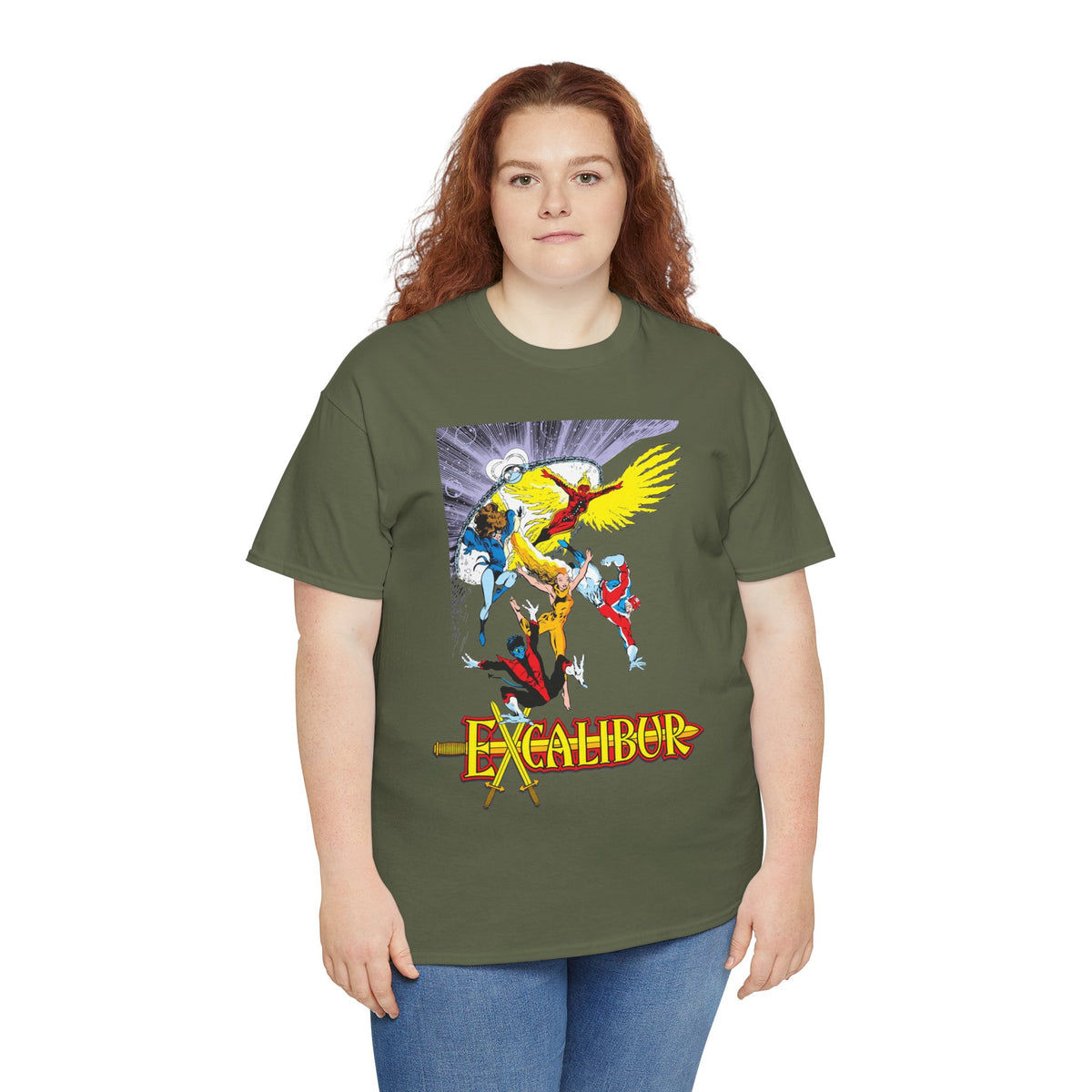 Excalibur T-Shirt - Alan Davis Art - Marvel Comics