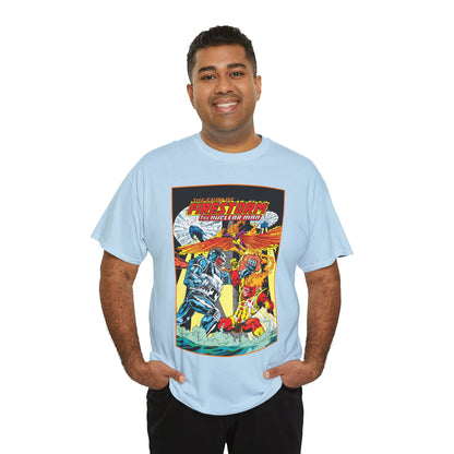 Fury of Firestorm T-Shirt - DC Comics - Firehawk, Tokamak - Annual #1 Art