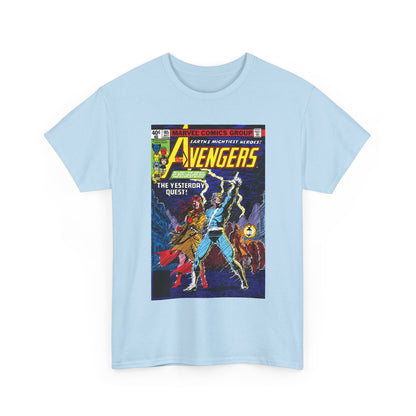 Avengers #185 T-Shirt - George Perez Art - Quicksilver, Scarlet Witch - Marvel Comics