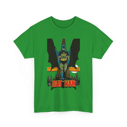 Batman T-Shirt - George Perez Art - JLA 80s Postcard Set - DC Comics - Gotham City - Justice League of America Member