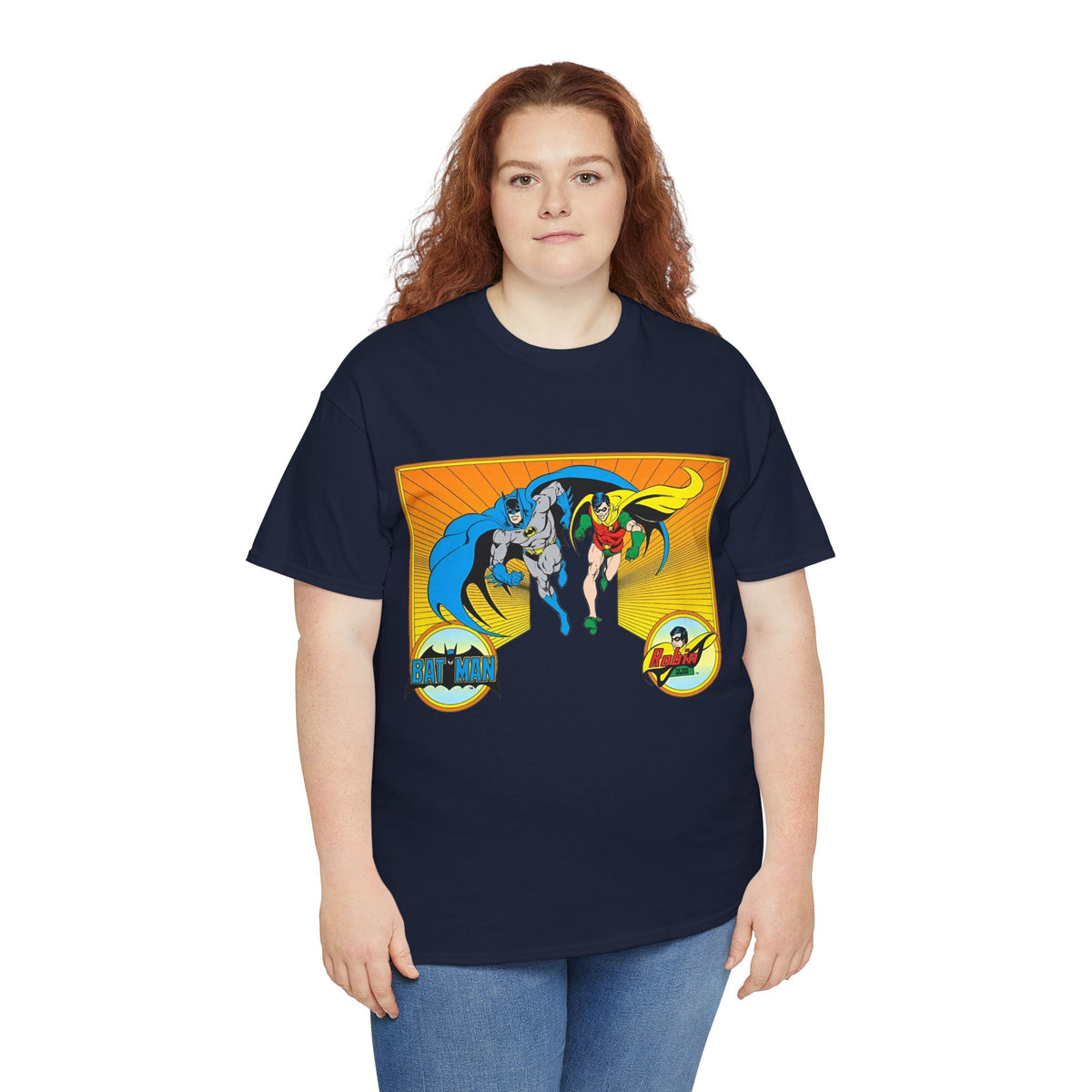 Batman & Robin T-Shirt - José Luis García-López Style Guide Art - Bronze Age Dynamic Duo - DC Comics