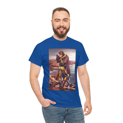 Gambit & Rogue T-Shirt - Scot Eaton Art - "Romy" - Popular X-Men Members - Marvel Comics
