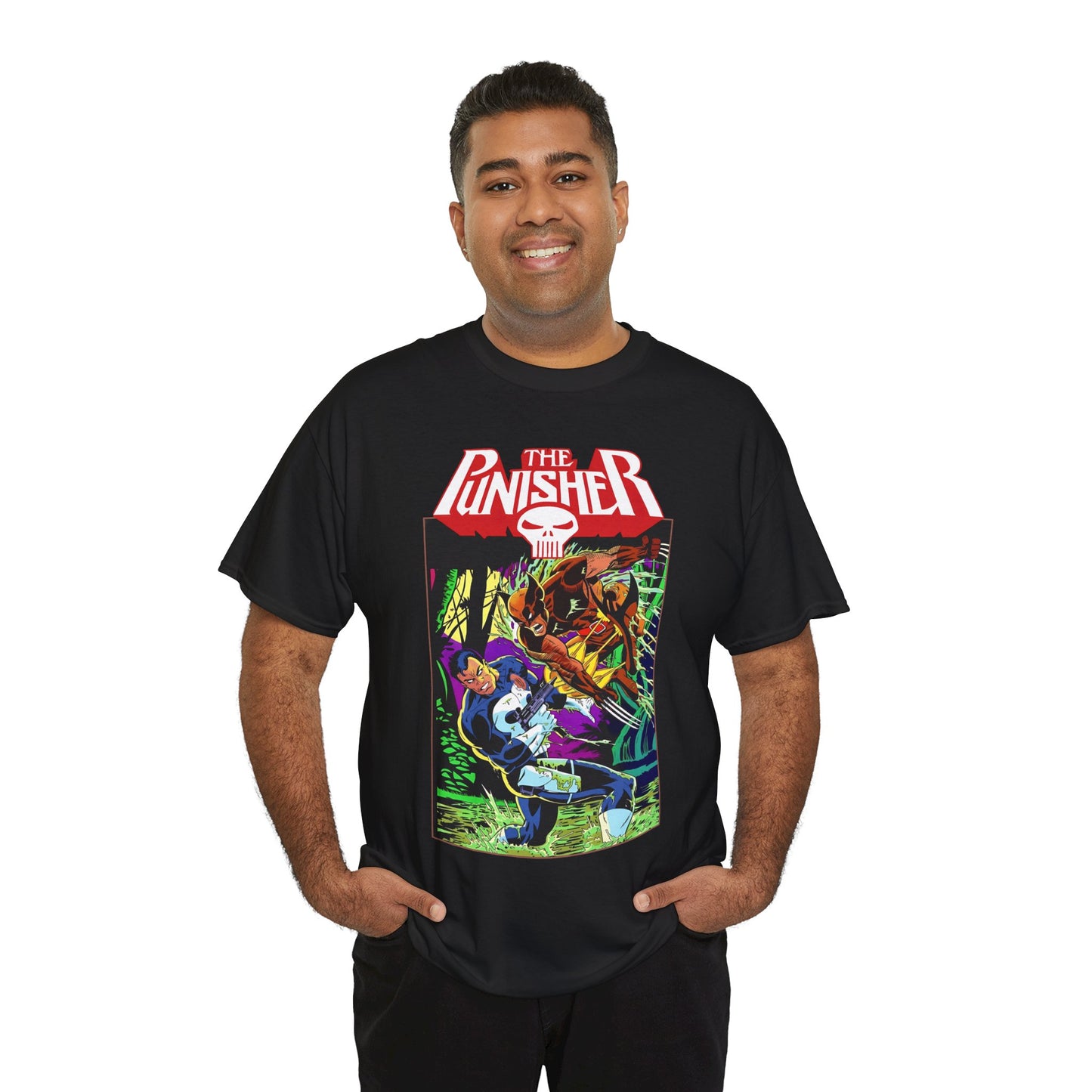 Punisher T-Shirt - Jim Lee Art - Marvel Comics