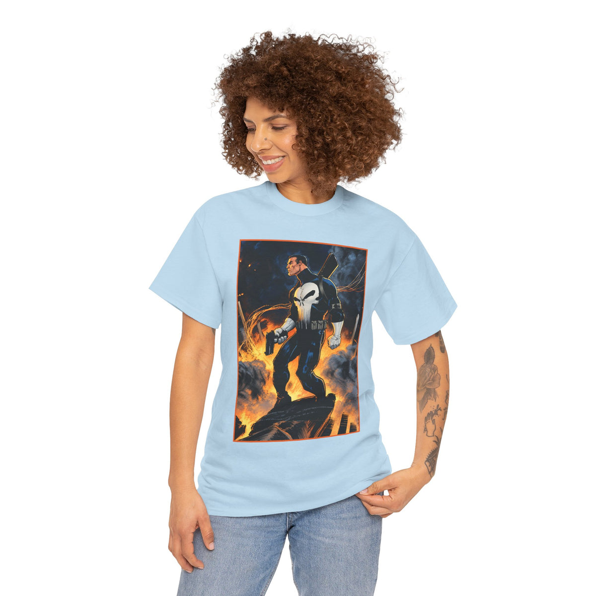 Punisher T-Shirt - Larry Stroman Art - Marvel Comics