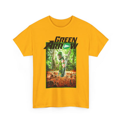 Green Arrow T-Shirt - Mauro Cascioli Art - Brightest Night Cover - Emerald Archer - DC Comics