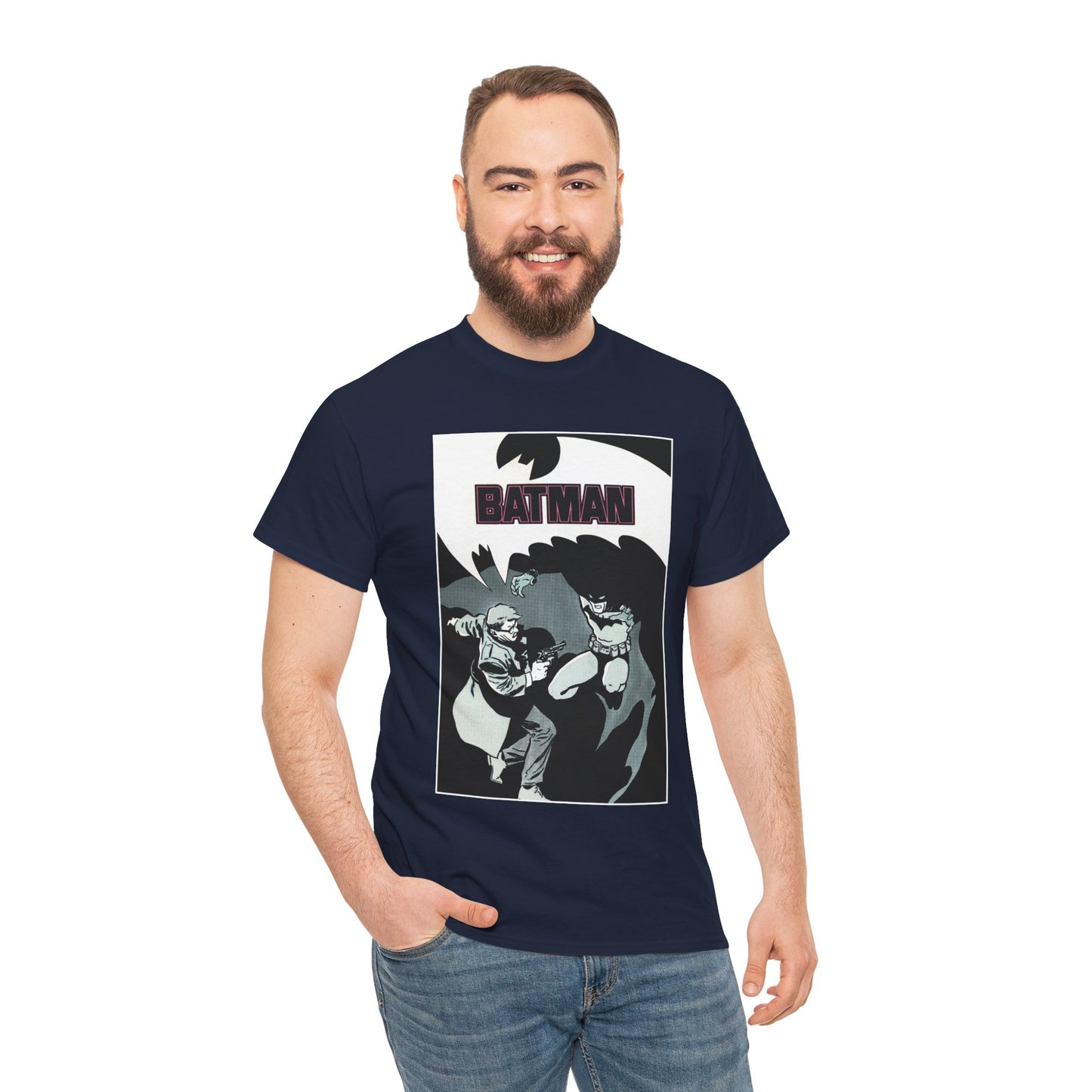 Batman T-Shirt - David Mazzucchelli Art - Year One - #407 Cover - DC Comics