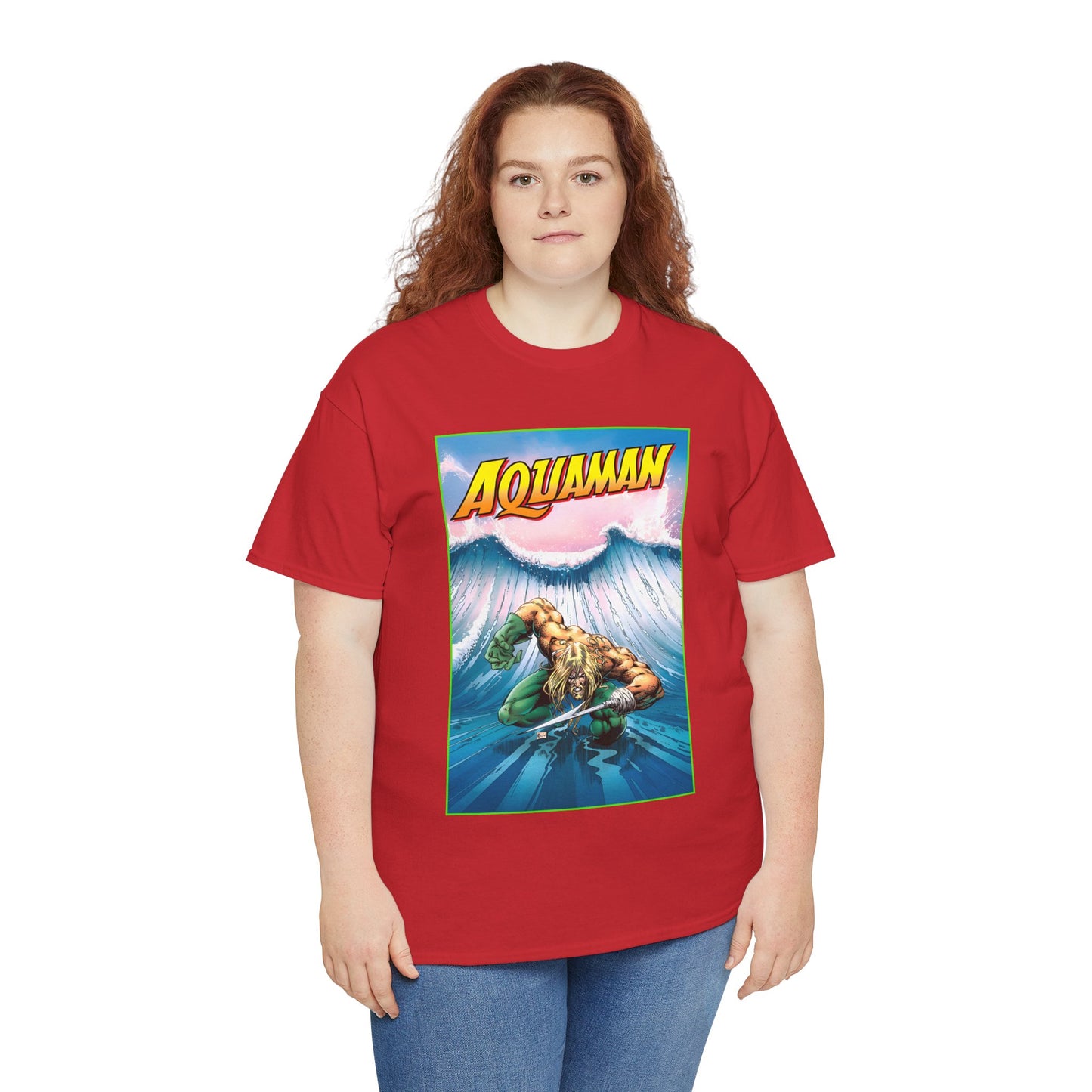 Aquaman T-Shirt - Justice League Member & Leader - Arthur Curry - Atlantis - DC Comics