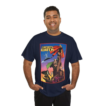 Infinity Watch T-Shirt - Jim Starlin Art - Adam Warlock, Silver Surfer, Moondragon, Pip the Troll - Marvel Comics