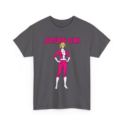 Saturn Girl T-Shirt - Curt Swan Art - Legion of Super-Heroes Founding Member - DC Comics