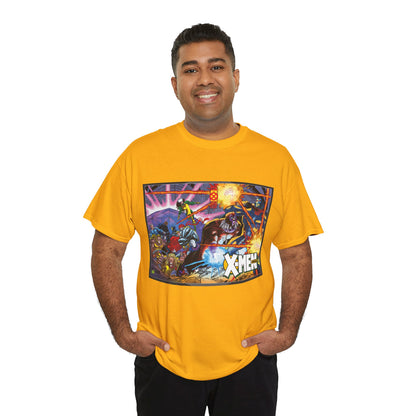 X-Men: Age of Apocalypse T-Shirt - John Romita Jr Art - Magneto, Rogue, Colossus, Quicksilver, Sabretooth, Quicksilver - Omega - Marvel Comics