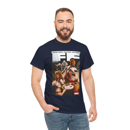 FF #1 T-Shirt - Steve Epting Art - Fantastic Four/Future Foundation - Spider-Man, Mr. Fantastic, Invisible Woman, The Thing - Marvel Comics