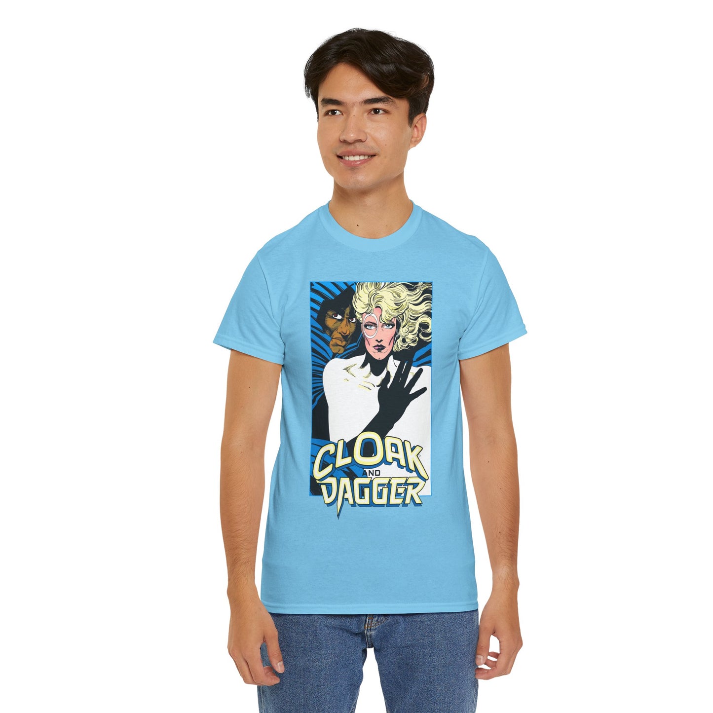 Cloak & Dagger T-Shirt - Popular 1980 Comic Book Duo - Marvel Comics