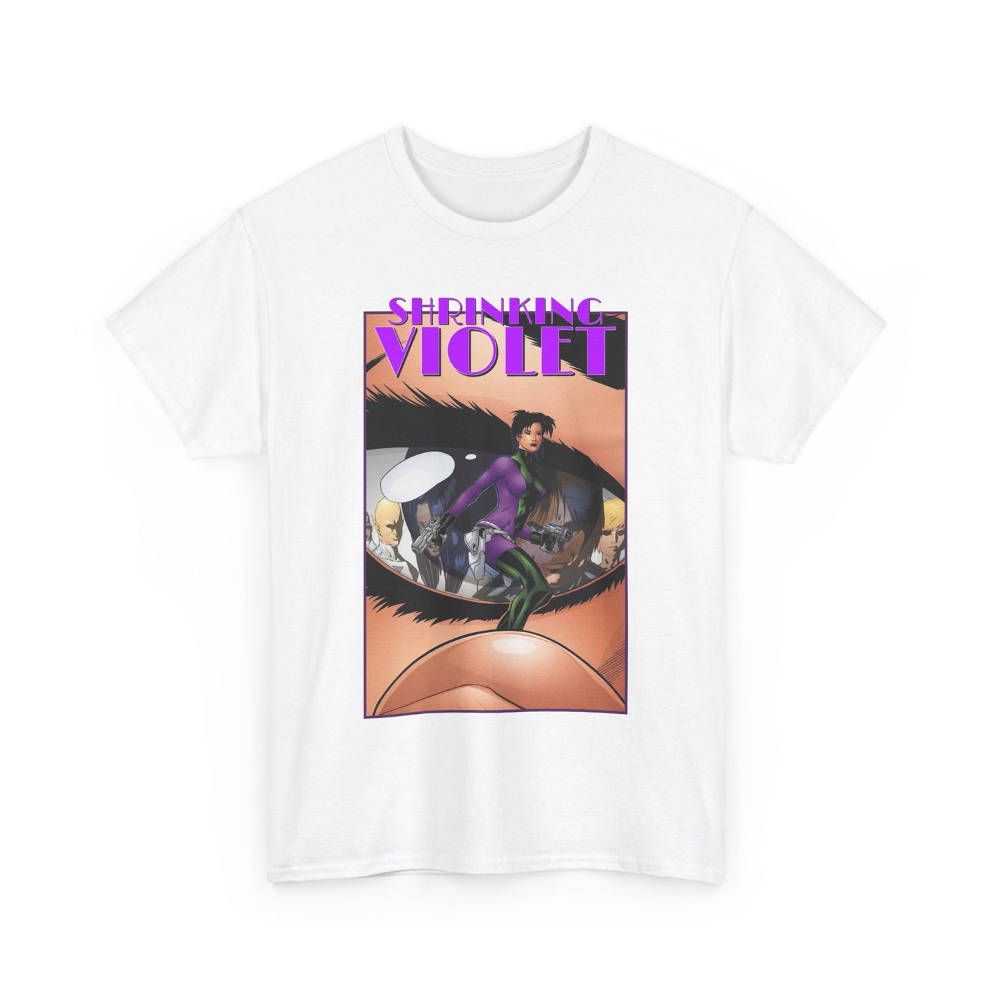 Shrinking Violet T-Shirt - Barry Kitson Art - Legion of Super-Heroes - DC Comics