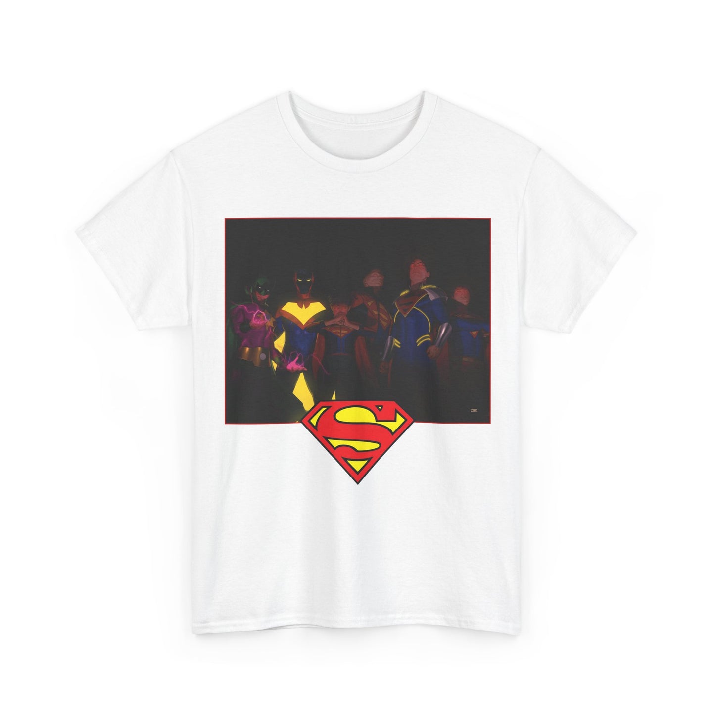Superboys T-Shirt - Taurin Clarke Art - Superboy Prime, Connor Kent, Clark Kent, Jon Kent - DC Comics